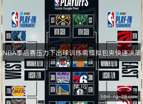 NBA季后赛压力下出球训练需模拟包夹快速决策